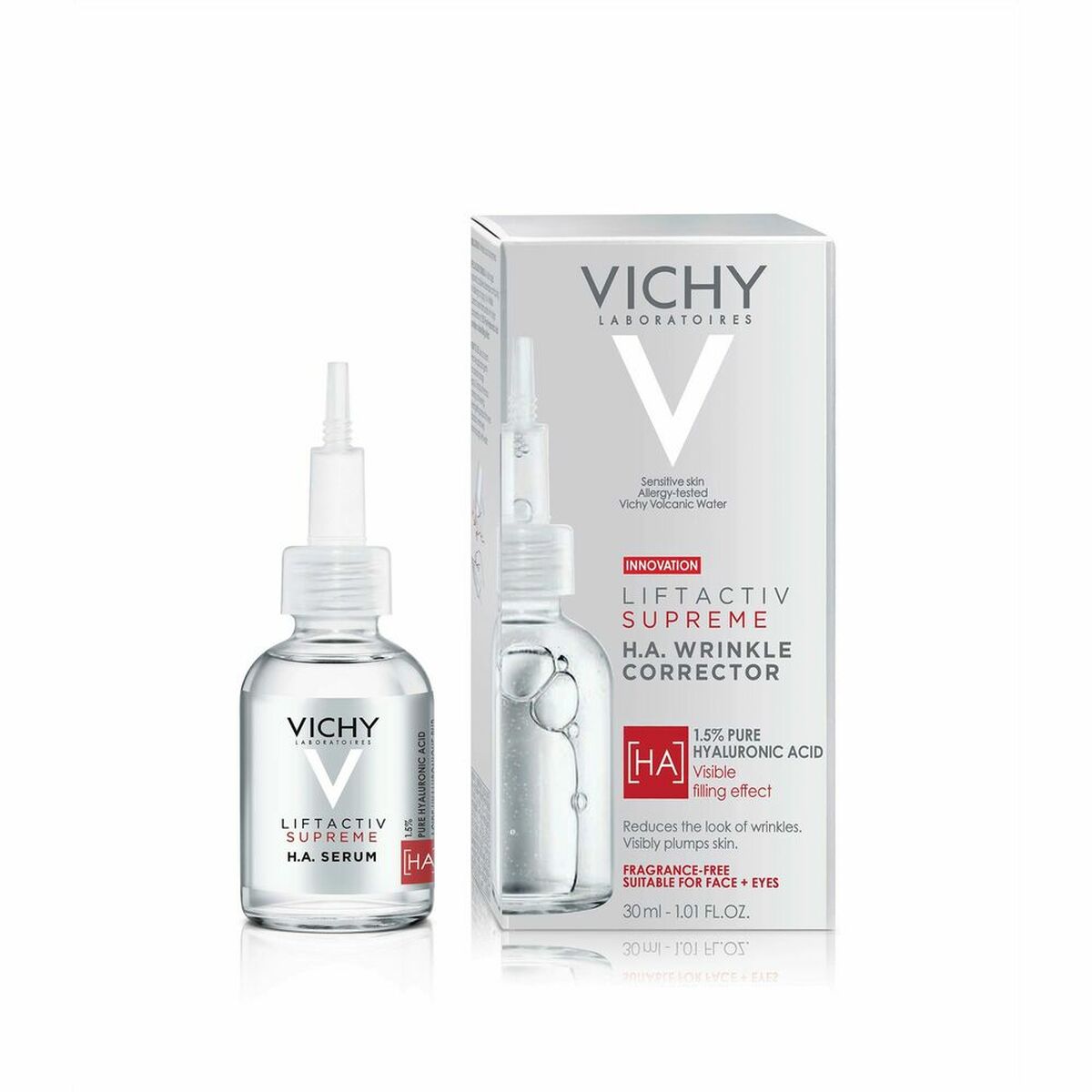 Opstrammende Serum Vichy Liftactiv Supreme 30 ml Hyaluronsyre Anti-aging serumflaske