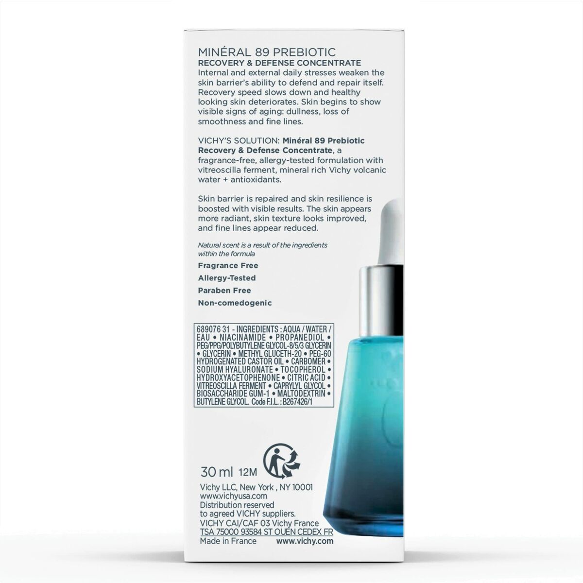 Ansigtsserum Vichy MB365300 30 ml til kvinder serumflaske