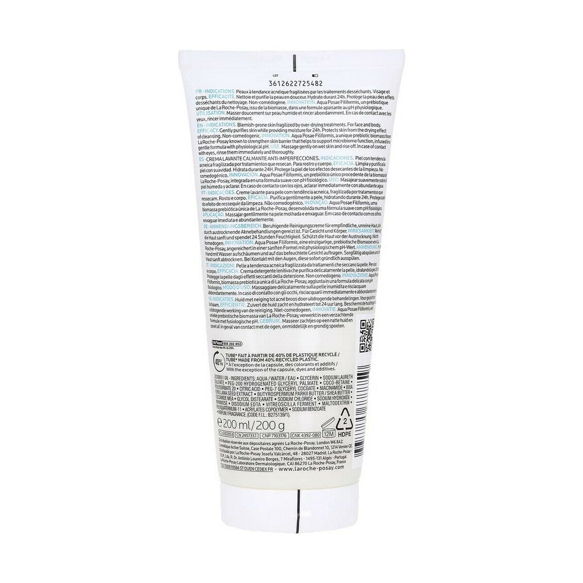 Cleansing Cream La Roche Posay Effaclar H Biome 200 ml til kvinder hudpleje emballage