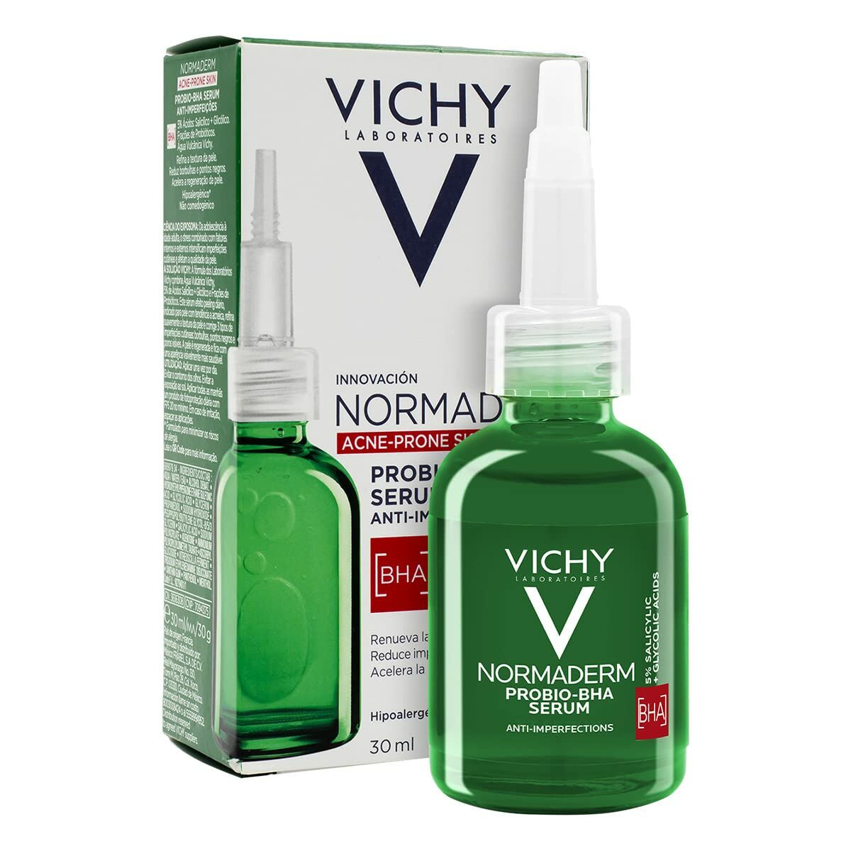 Anti-acne Serum Vichy Normaderm 30 ml serumflaske