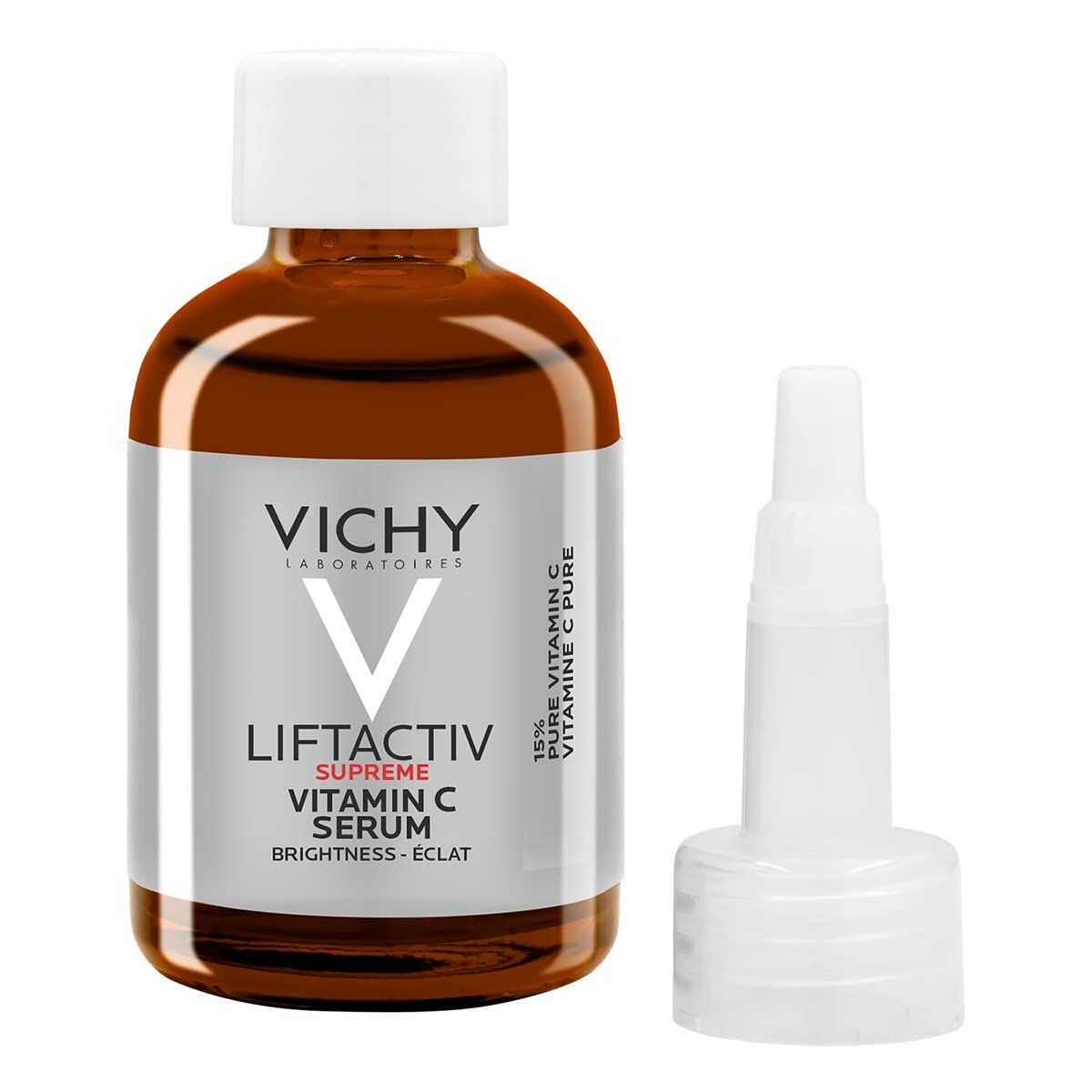 Ansigtsserum Vichy Liftactiv Supreme C 20 ml C-vitamin til kvinder serumflaske