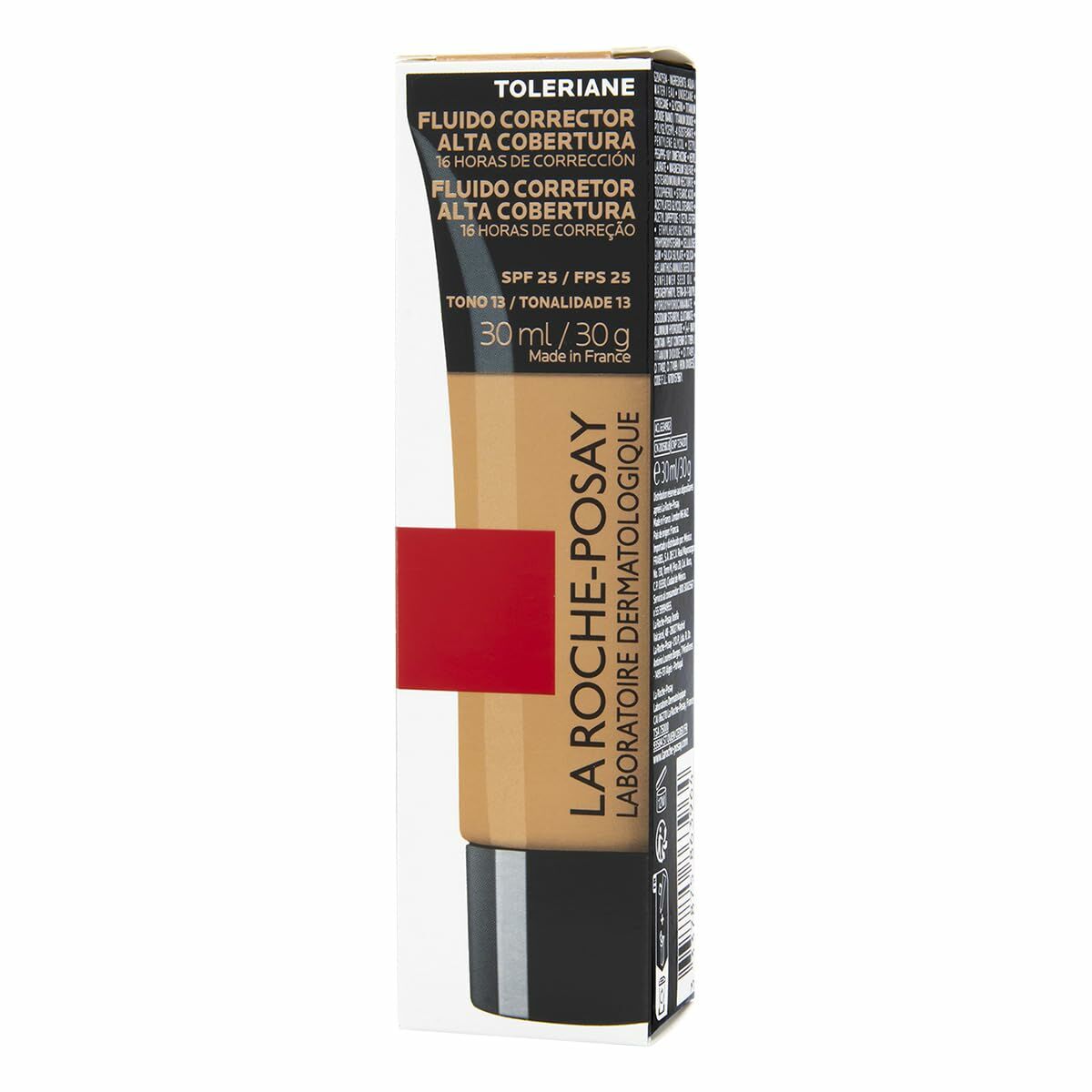 Ansigtskorrektor La Roche Posay Toleriane Nº 13 Spf 25 30 ml produktemballage