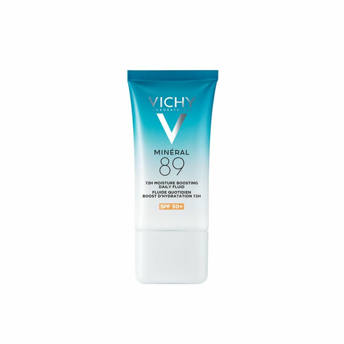 Hydrating Fluid Vichy MINÉRAL 89 Spf 50 Spf 50+ ml 50 ml til Dame produktemballage
