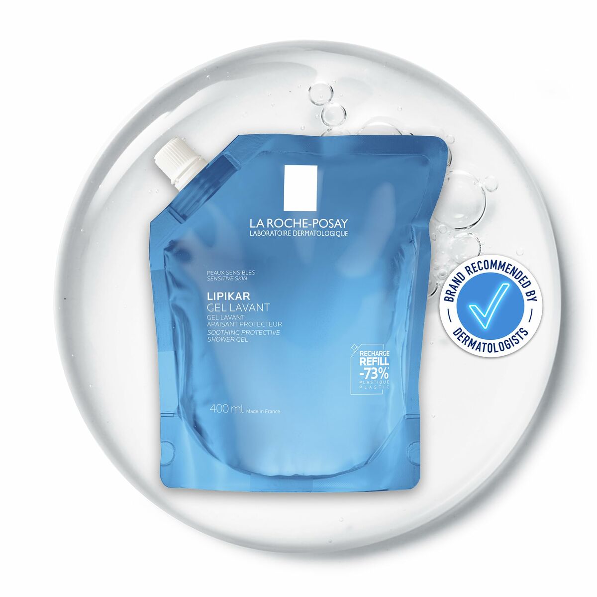 Shower Gel La Roche Posay LIPIKAR 400 ml til kvinder hudpleje emballage