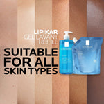 Shower Gel La Roche Posay LIPIKAR 400 ml til kvinder hudpleje emballage