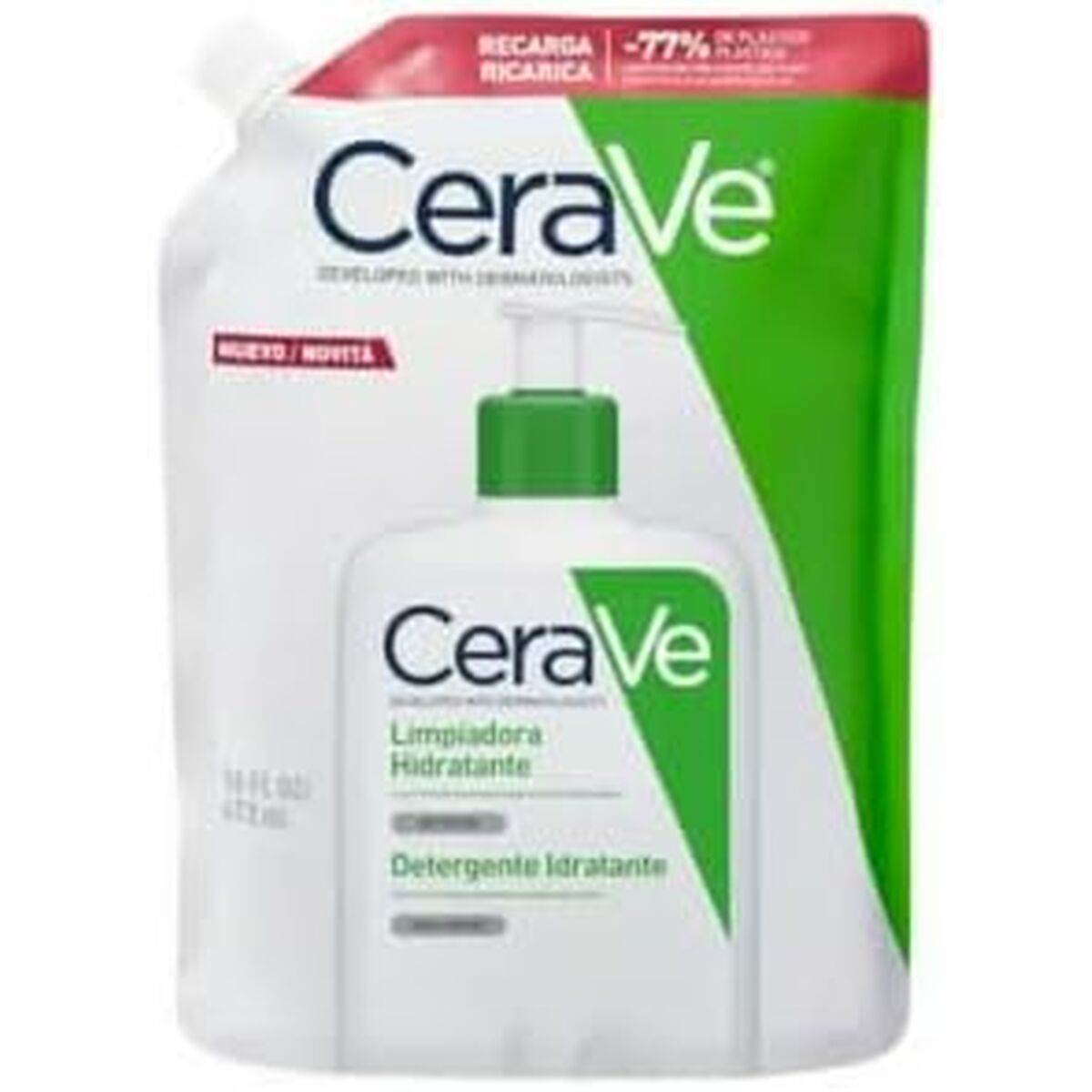 Facial Cleansing Gel CeraVe CLEANSER 473 ml til kvinder hudpleje emballage