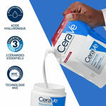Ansigtscreme CeraVe MOISTURIZING 454 g til kvinders hudplejeemballage