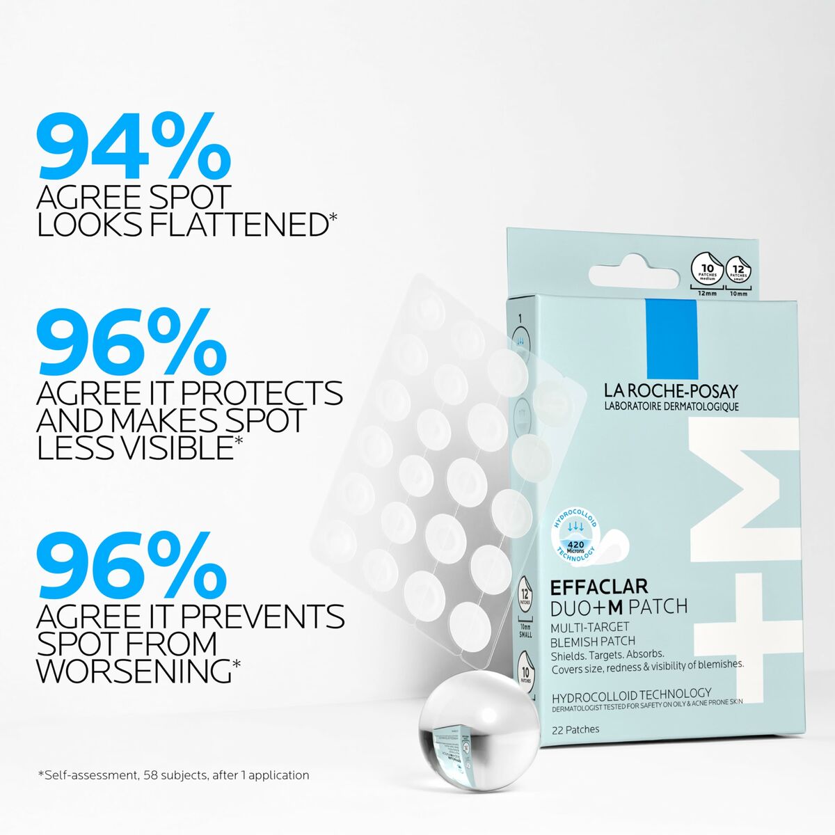 Ansigtscreme La Roche Posay EFFACLAR (22 enheder) hudplejeemballage