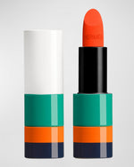 Hermes, Paris, Matte, Cream Lipstick, 44, Orange Neon, 3.5 g