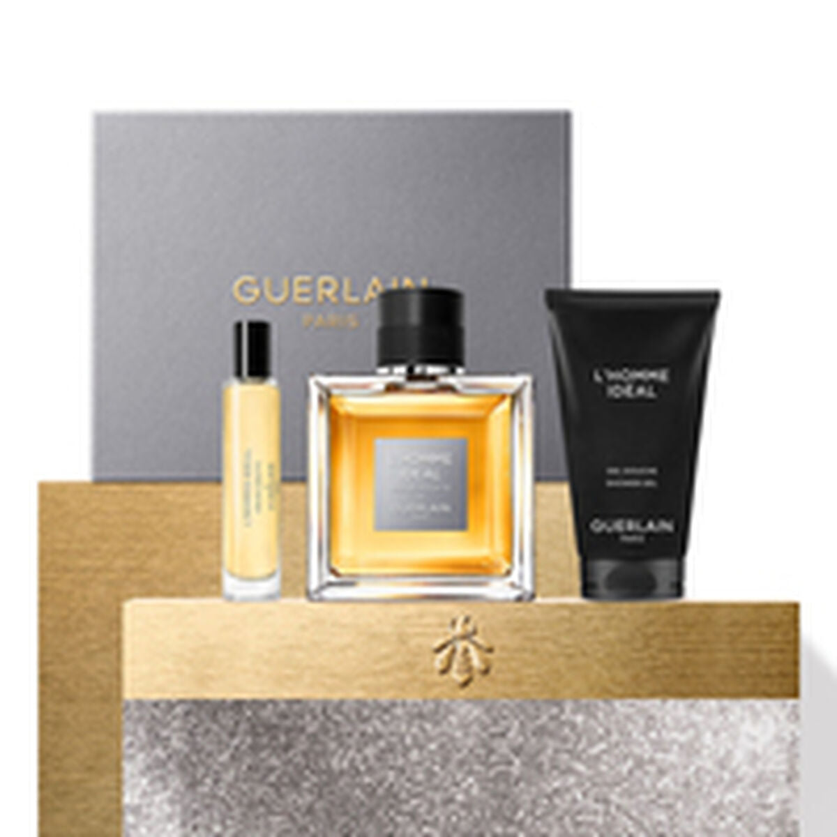 Herreparfumesæt Guerlain L'HOMME IDEAL EDT til mænd flaske