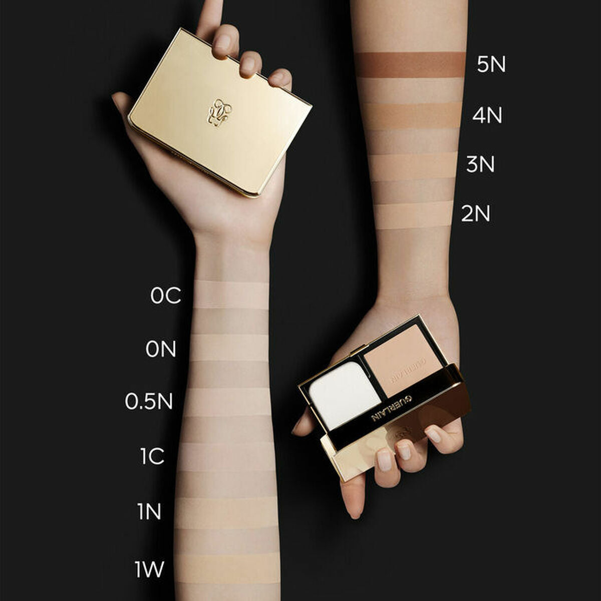 Compact Powders Guerlain Parure Gold Nº 5N makeup-emballage