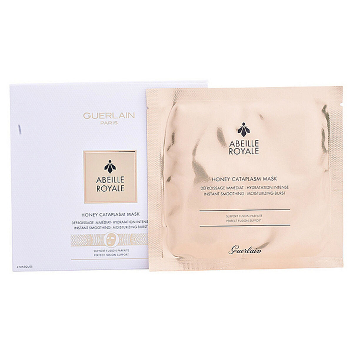 Anti-rynke maske Guerlain G061058 50 ml 4 stykker til kvinder maske emballage