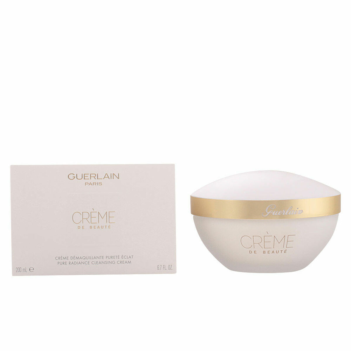 Ansigtscreme Guerlain Crème De Beauté 200 ml til kvinder hudplejeemballage