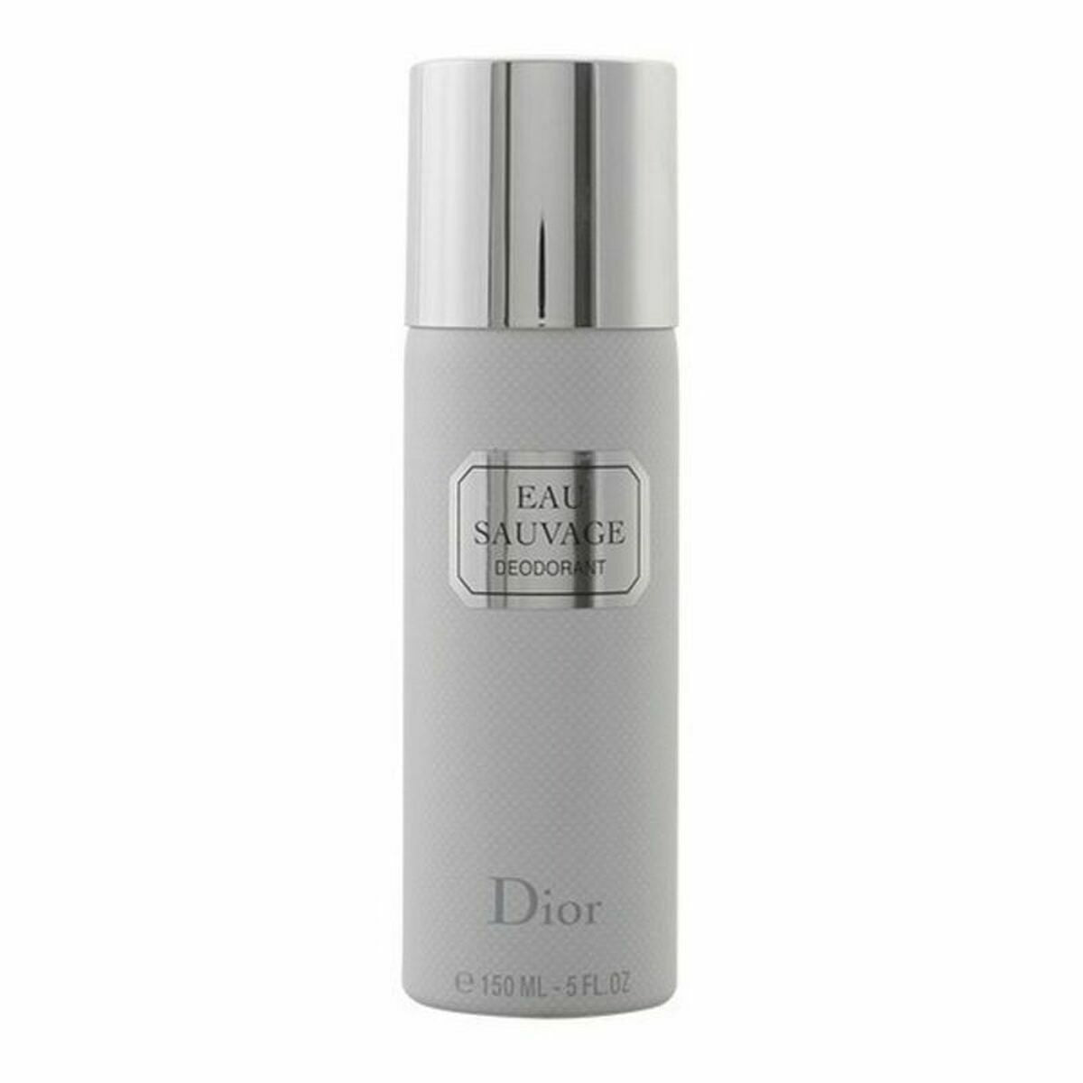Spray Deodorant Dior Eau Sauvage til mænd produktemballage