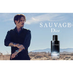 Herreparfume Dior Sauvage EDT til mænd flaske