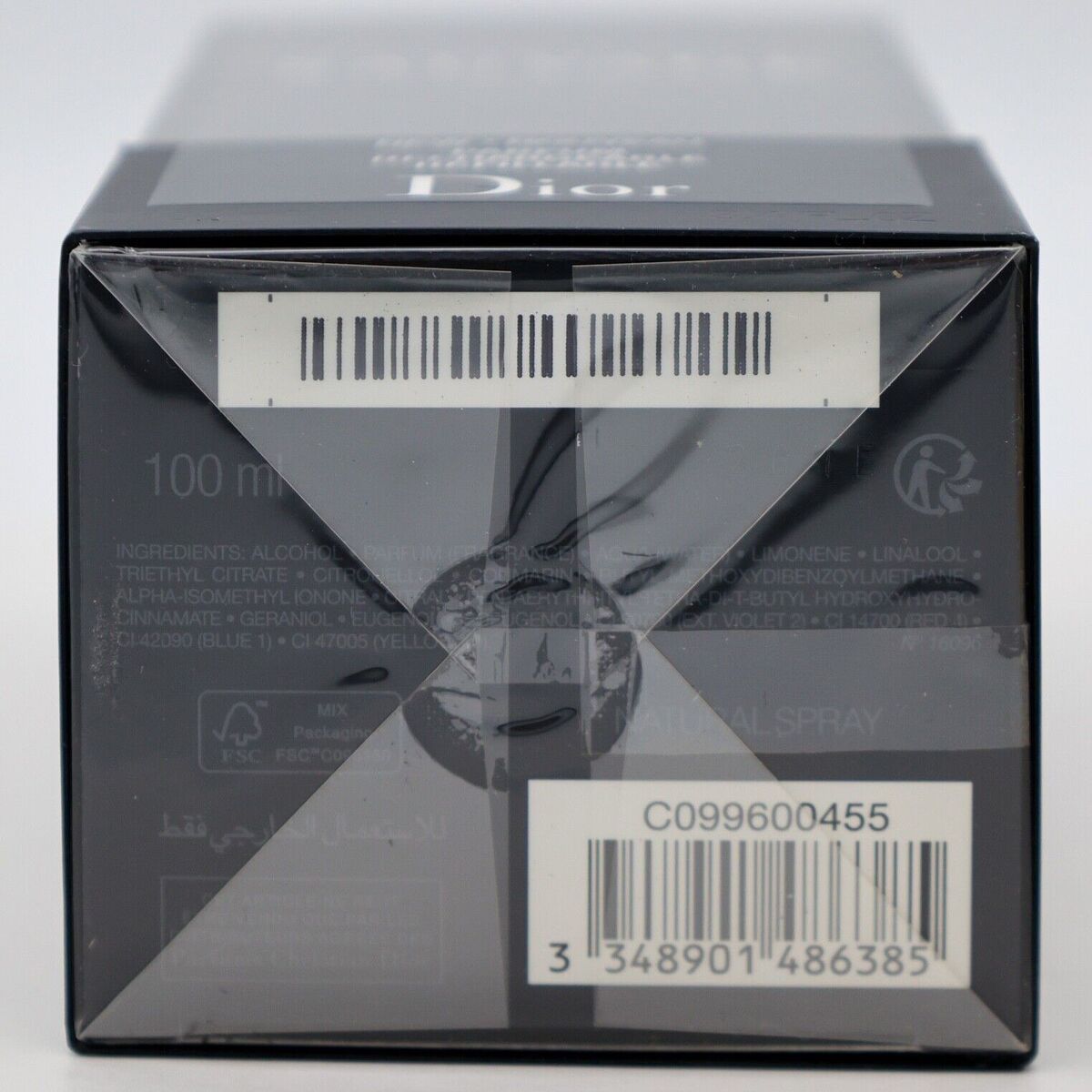 Herreparfume Dior Sauvage EDP til mænd flaske