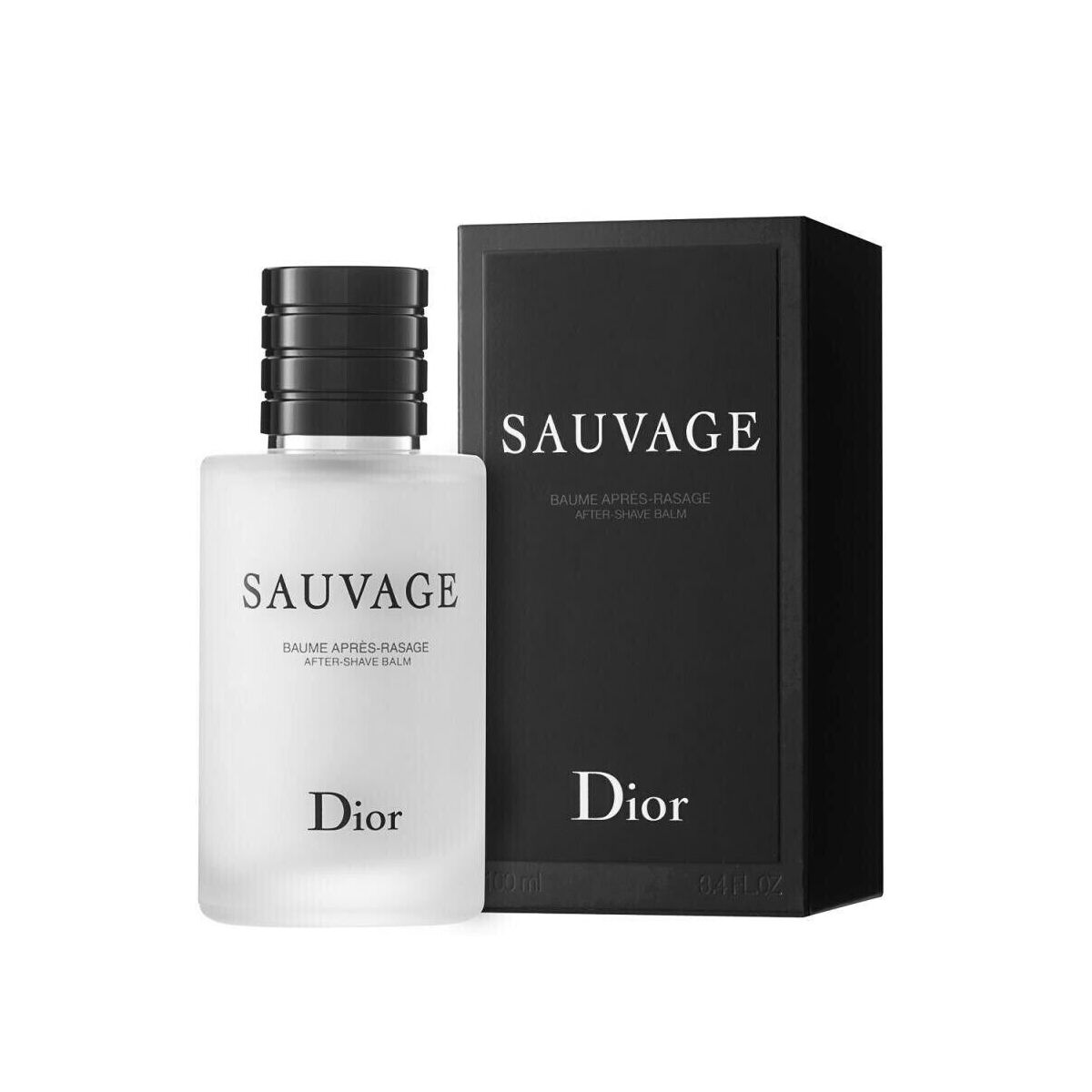 Aftershave Balm Dior Sauvage hudplejeemballage