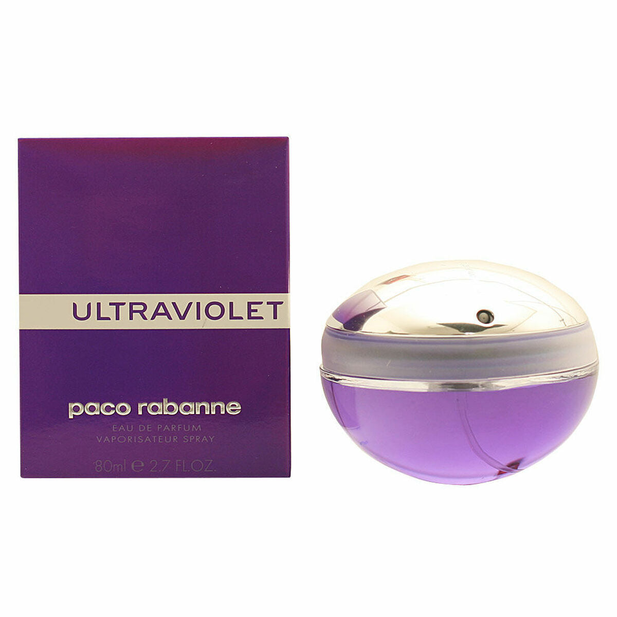 Dameparfume Ultraviolet Paco Rabanne EDP 80 ml til kvinder flaske