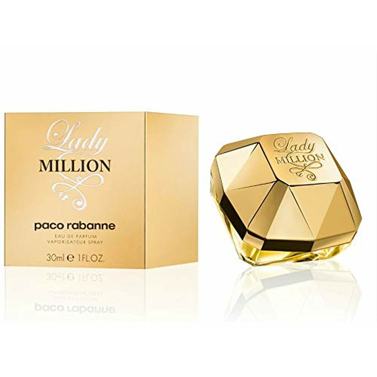 Dameparfume Paco Rabanne Lady Million EDP 30 ml til Dame flaske