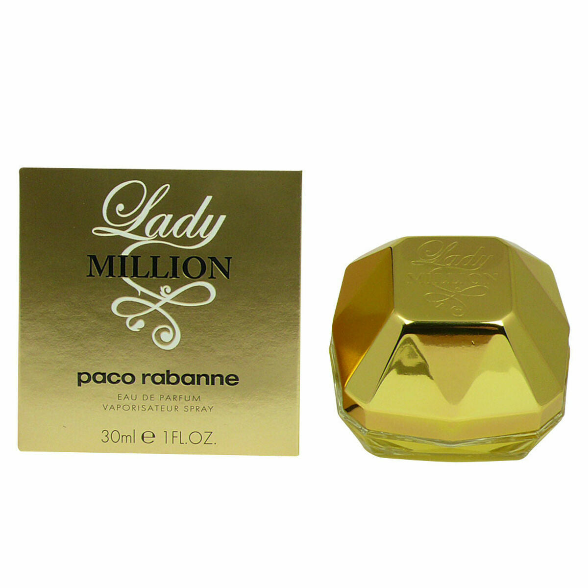 Dameparfume Paco Rabanne Lady Million EDP 30 ml til Dame flaske