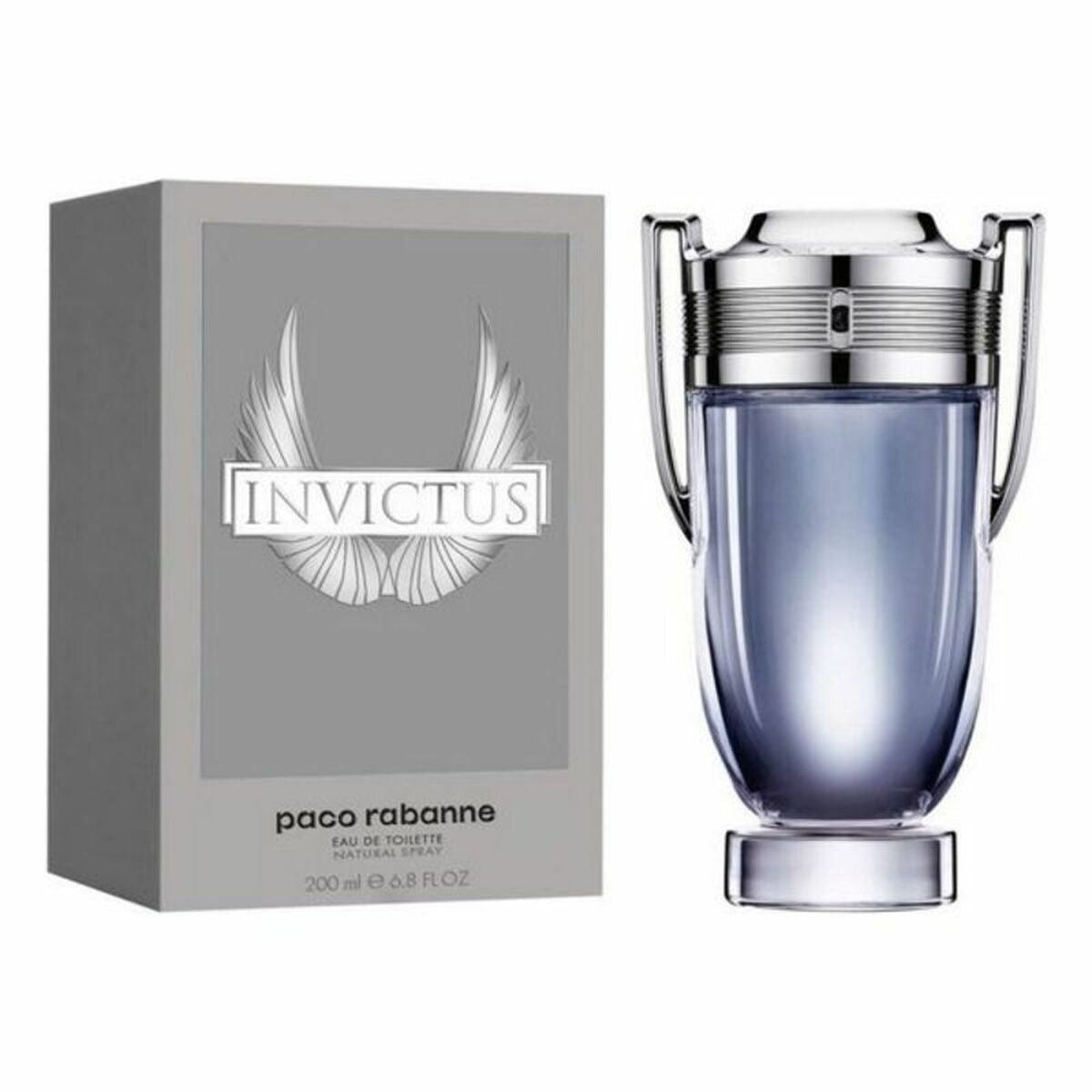 Herreparfume Paco Rabanne INVICTUS EDT 200 ml flaske