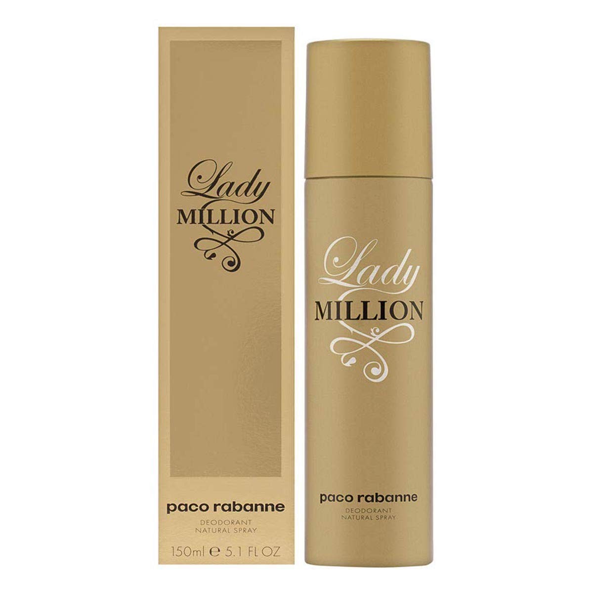 Deodorant Paco Rabanne Paco Rabanne 150 ml til Damer produktemballage