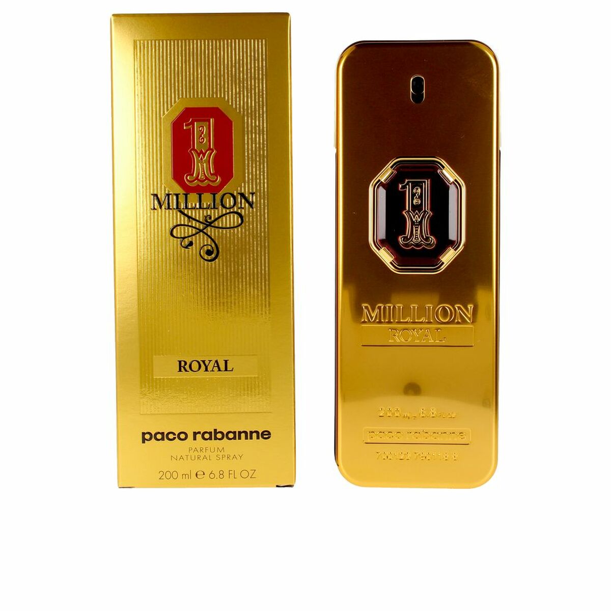 Herreparfume Paco Rabanne 1 MILLION EDP 200 ml One Million Royal til mænd flaske