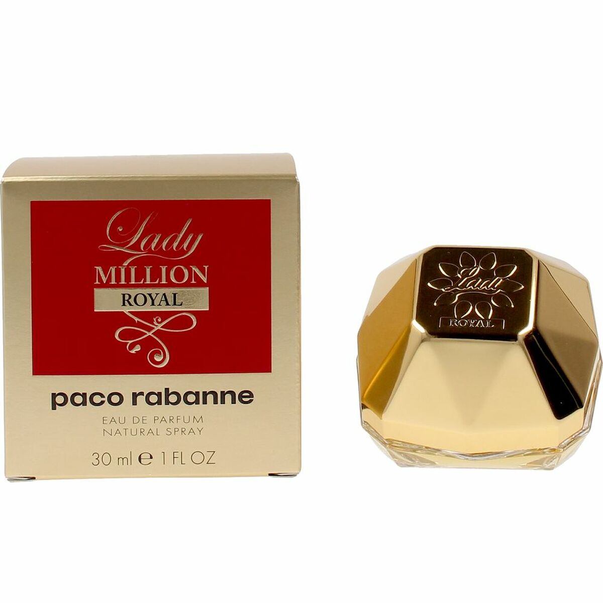 Dameparfume Paco Rabanne LADY MILLION EDP 30 ml Lady Million Royal til kvinder flaske