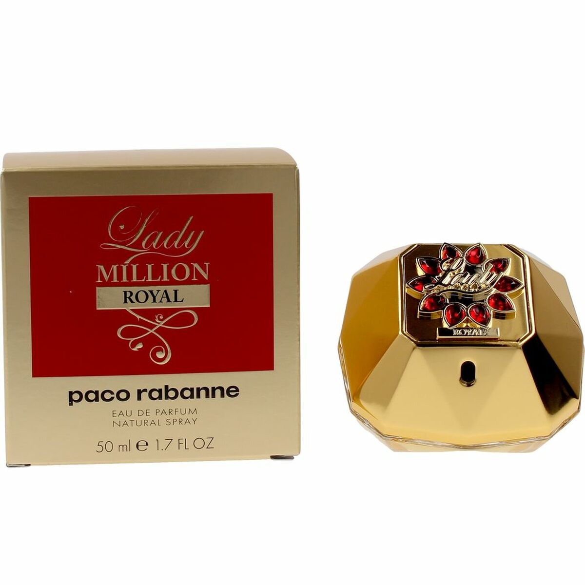 Dameparfume Paco Rabanne LADY MILLION EDP 50 ml Lady Million Royal til kvinder flaske