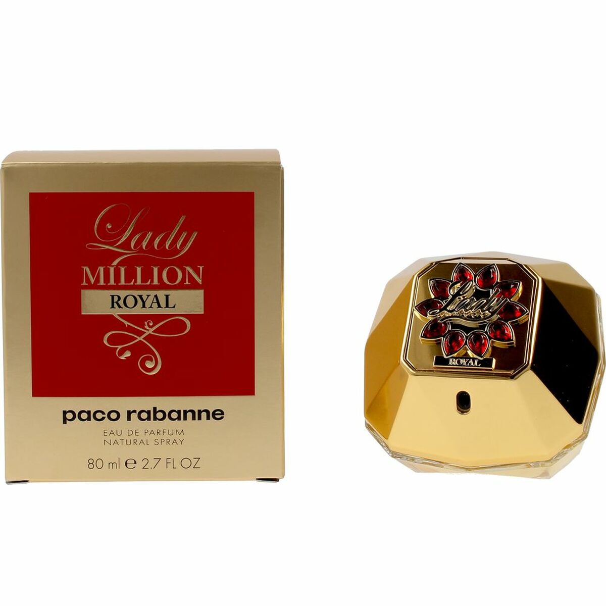 Dameparfume Paco Rabanne LADY MILLION EDP 80 ml Lady Million Royal til kvinder flaske