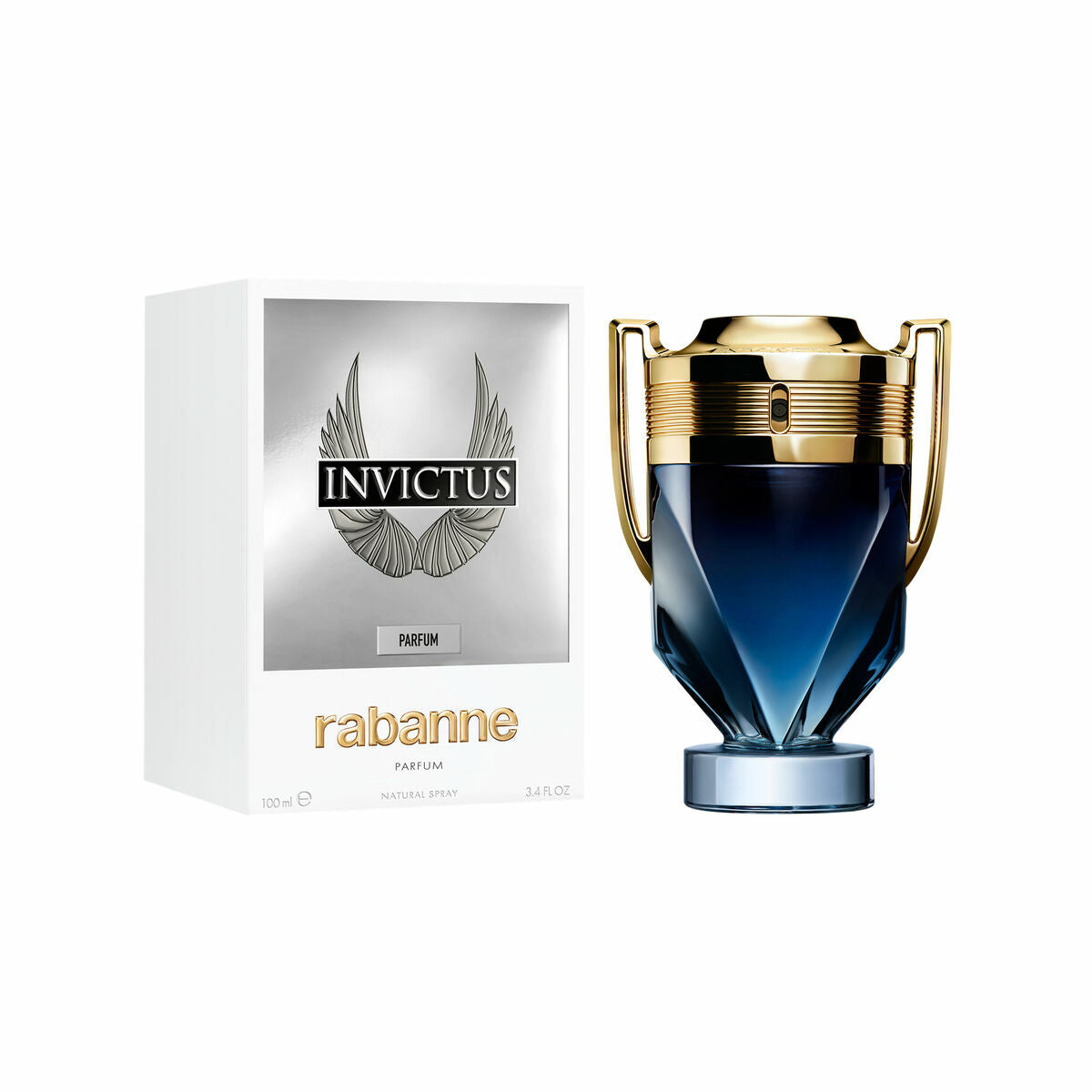 Herreparfume Paco Rabanne Invictus EDP 100 ml flaske