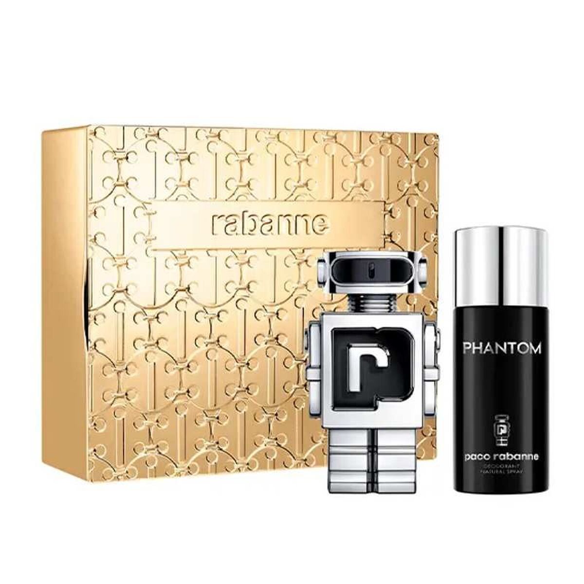 Parfumesæt til kvinder Paco Rabanne til mænd produktemballage