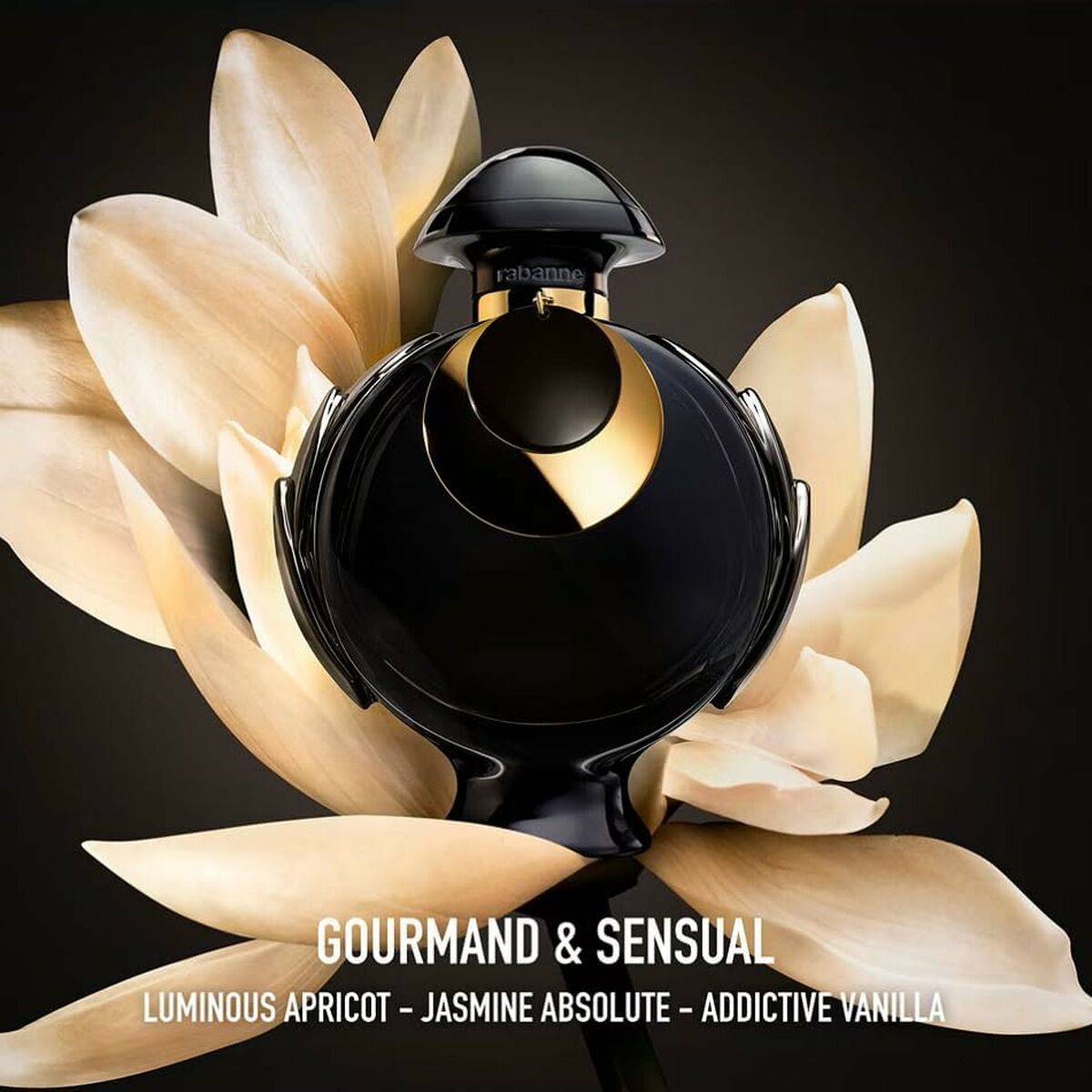 Dameparfume Paco Rabanne OLYMPÉA til mænd produktemballage