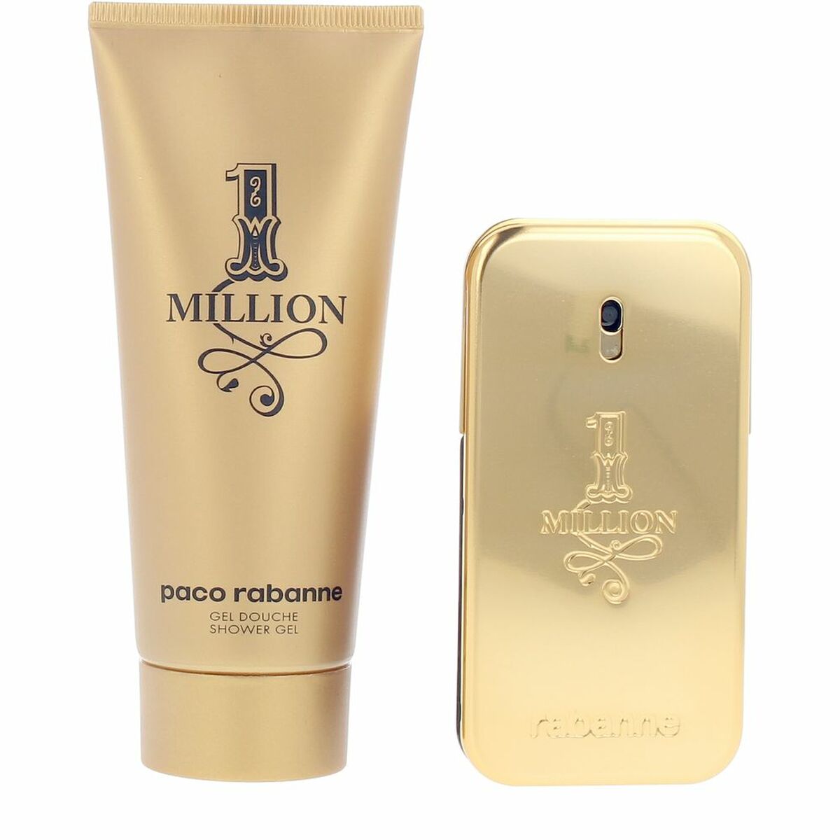 Herreparfumesæt Paco Rabanne 1 MILLION 2 stk. produktemballage til mænd