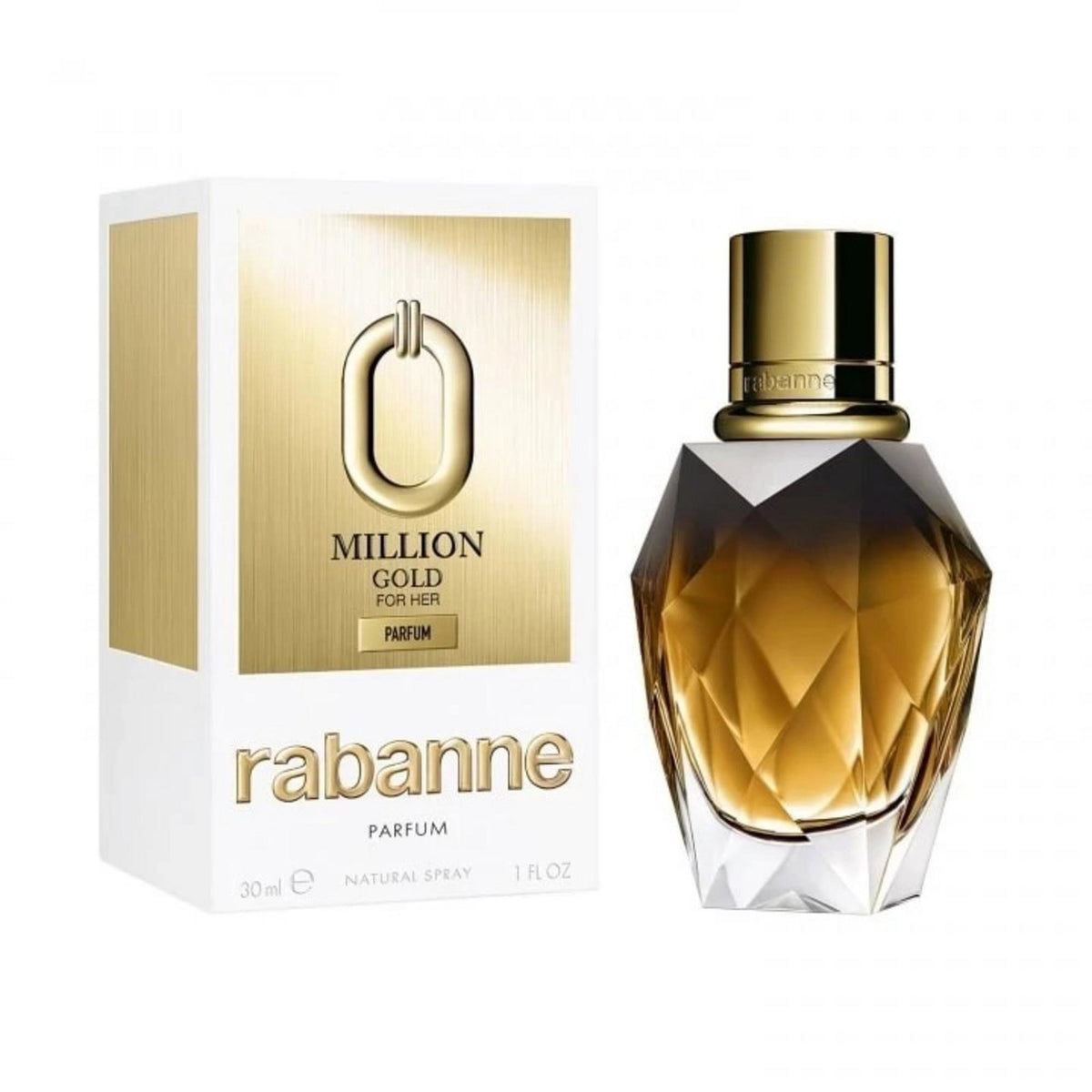 Paco Rabanne, Million Gold, Parfum, For Women, 30 ml