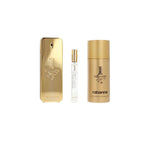 Herreparfumesæt Paco Rabanne 1 MILLION 3 stk. produktemballage til mænd