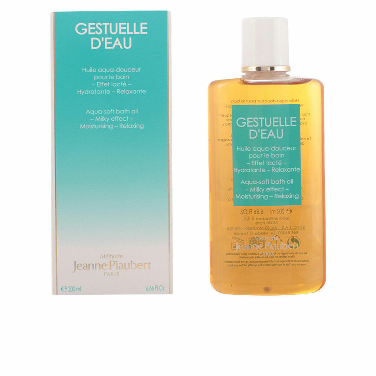 Body Oil Jeanne Piaubert Gestuelle Eau 200 ml produktemballage