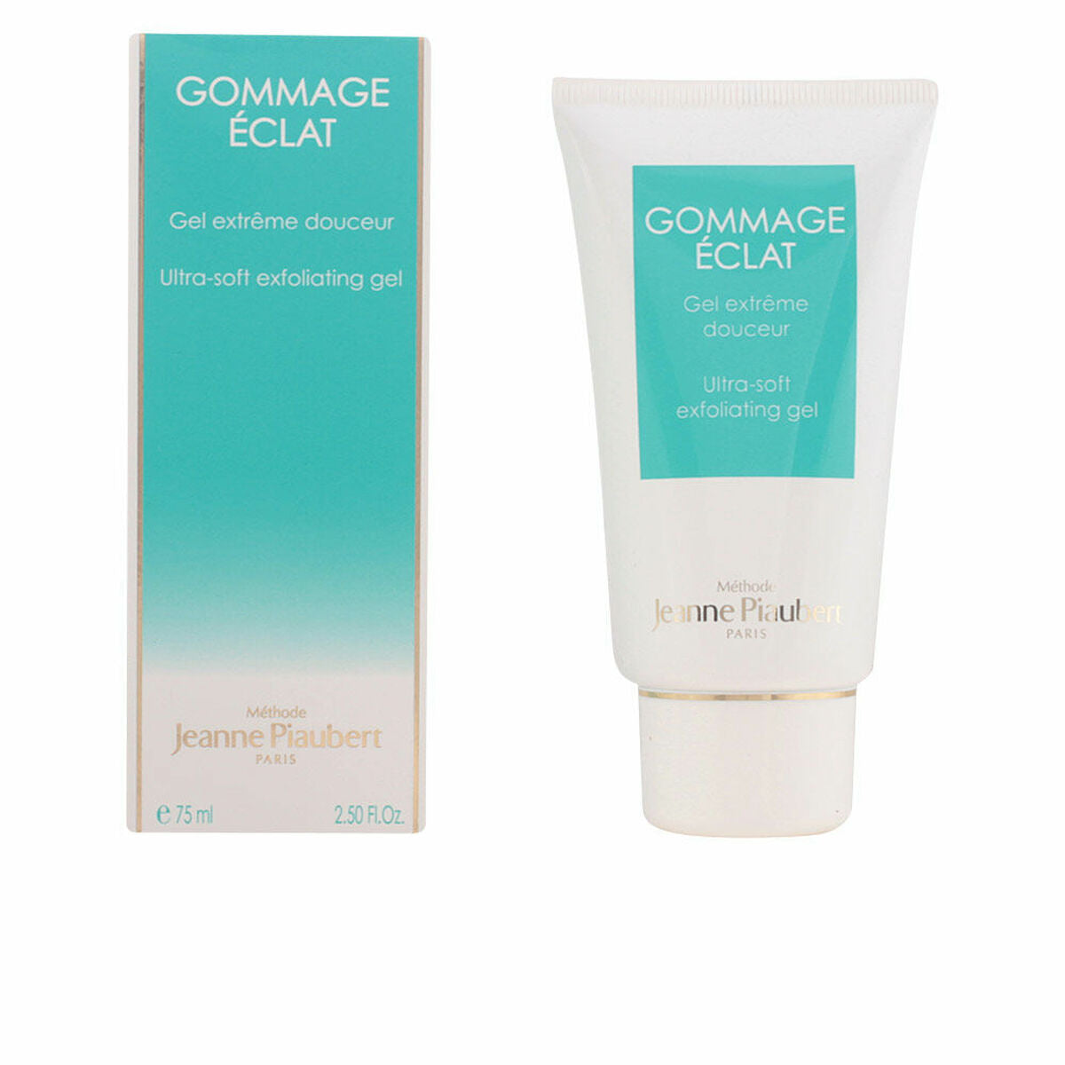 Exfoliating Facial Gel Jeanne Piaubert Gommage D Eclat 75 ml til kvinder hudpleje emballage