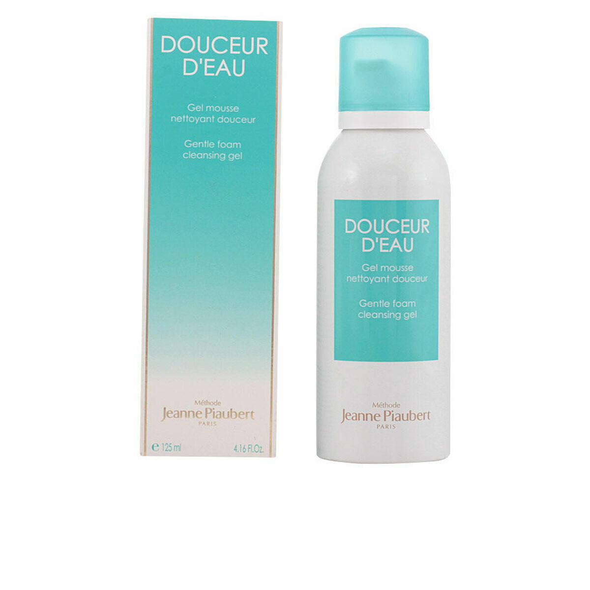 Skumgivende rensegel Jeanne Piaubert Douceur Eau 125 ml til kvinder hudpleje emballage