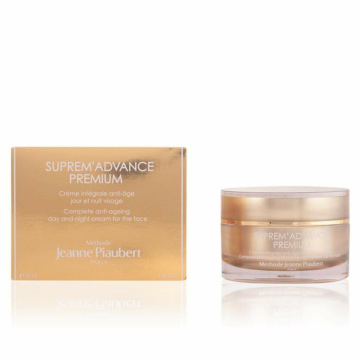 Ansigtscreme Jeanne Piaubert SUPREM`ADVANCE PREMIUM 50 ml hudplejeemballage