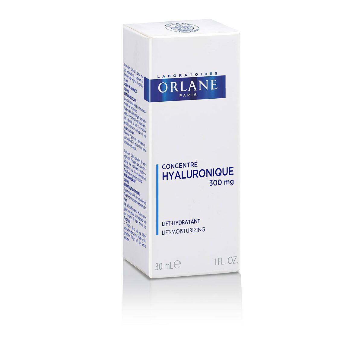 Ansigtsserium med hyaluronsyre Orlane Lift Hydratant 30 ml til kvinder produktemballage