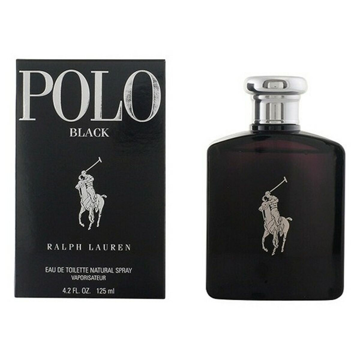 Herreparfume Ralph Lauren Polo Sort EDT til mænd flaske
