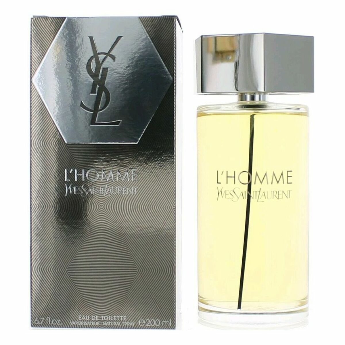 Herreparfume Yves Saint Laurent Ysl L'homme EDT 200 ml til mænd flaske