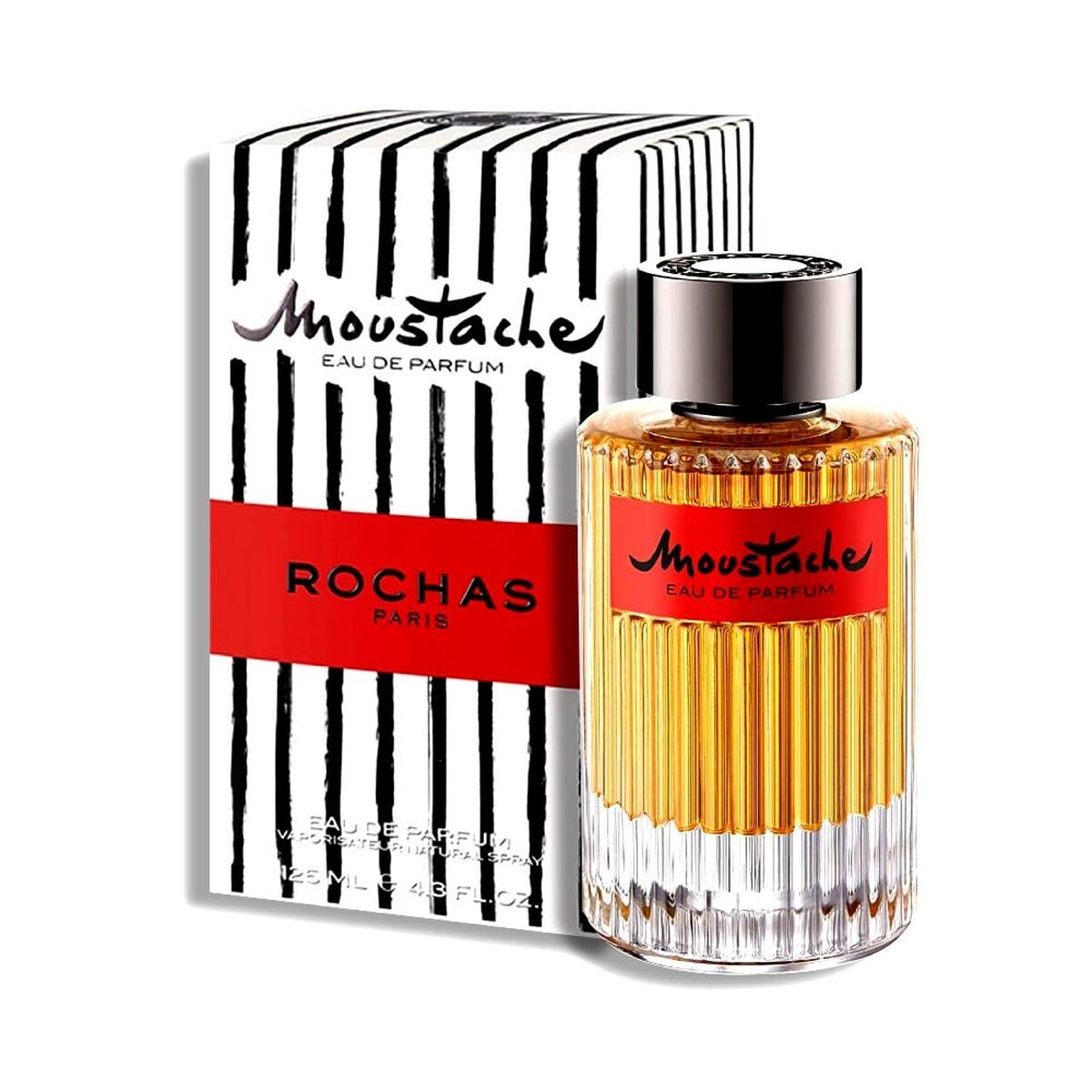 Herreparfume Rochas Moustache EDP 125 ml til mænd flaske