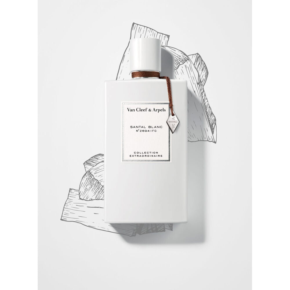 Unisex parfume Santal Blanc Van Cleef EDP (75 ml) til kvinder flaske