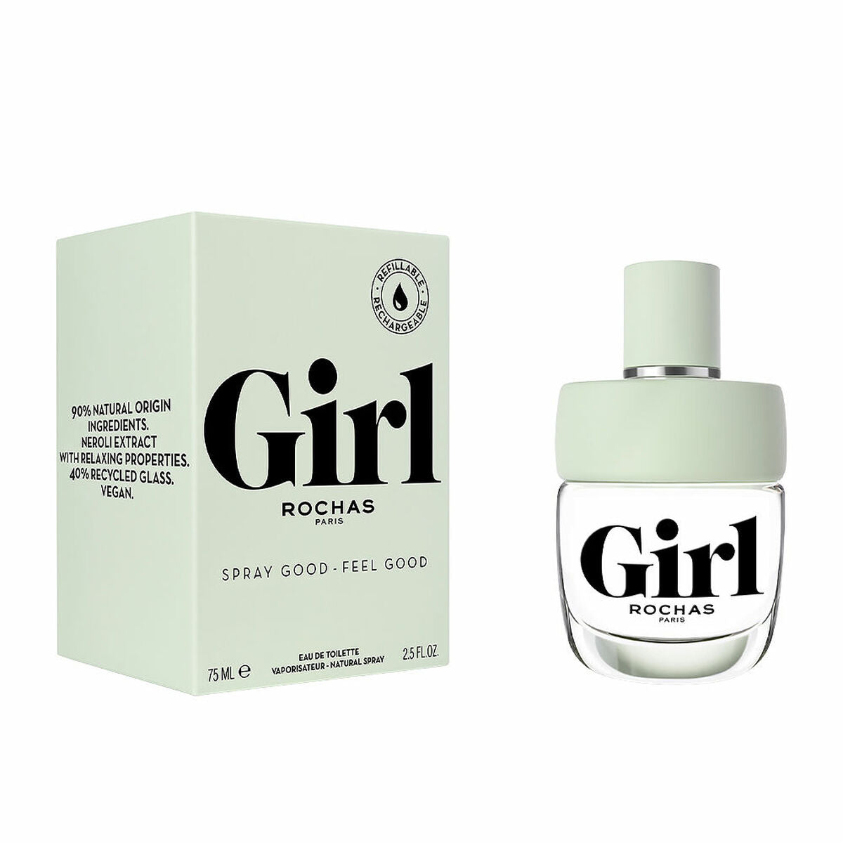 Dameparfume Rochas Girl EDT 75 ml til Dame flaske