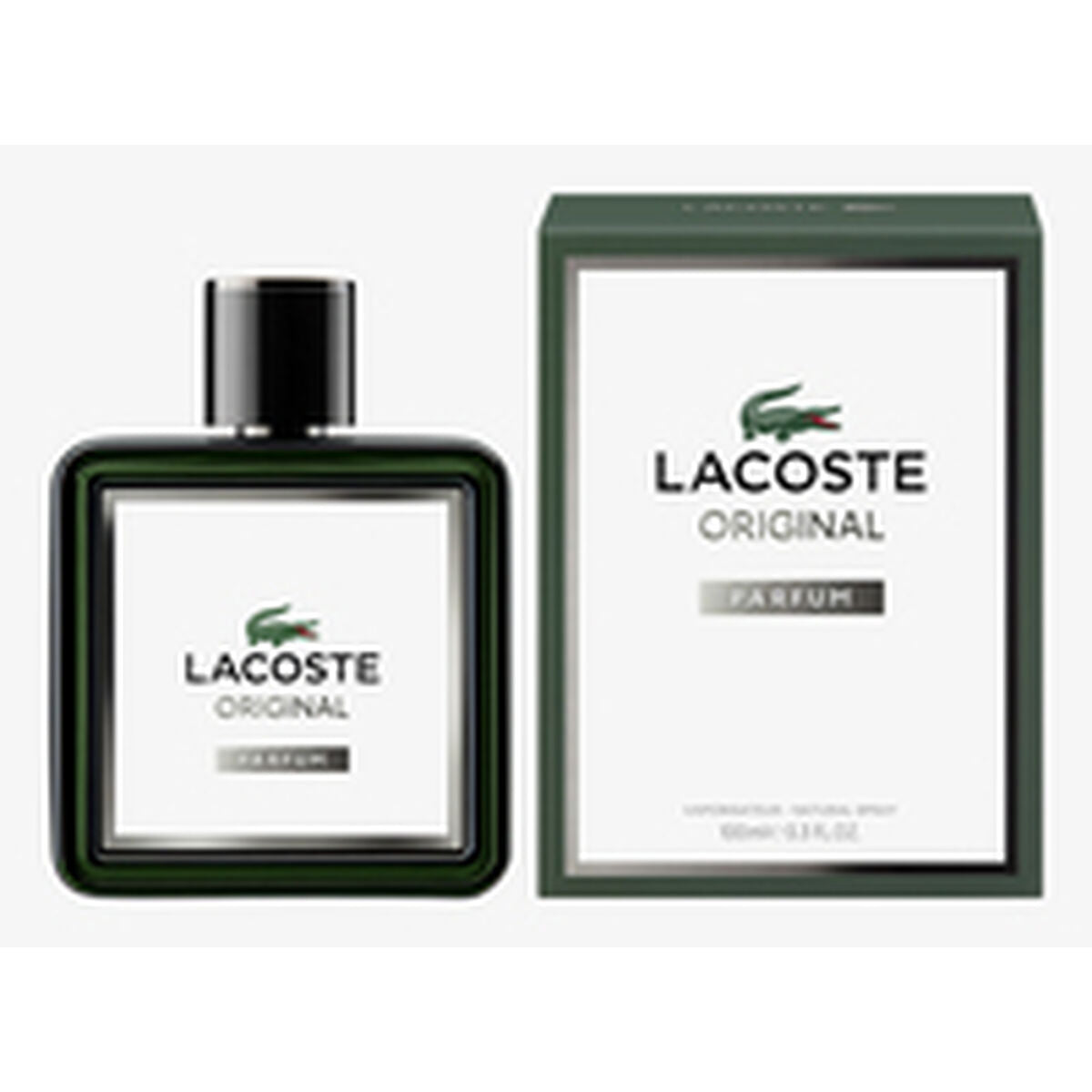 Herreparfume Lacoste ORIGINAL 100 ml til mænd produktemballage