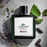 Herreparfume Lacoste ORIGINAL 100 ml til mænd produktemballage