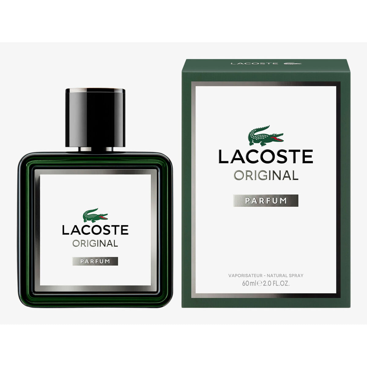 Herreparfume Lacoste ORIGINAL 60 ml til mænd produktemballage