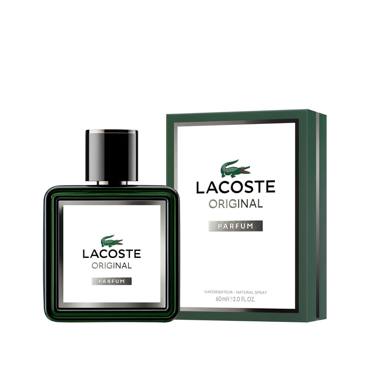 Herreparfume Lacoste ORIGINAL 60 ml til mænd produktemballage